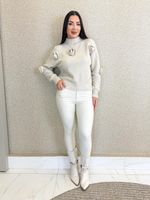 CALÇA SKINNY DE PU PENVY