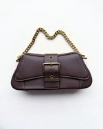 BOLSA AFIVELADA ALÇA DUPLA BUCKLE