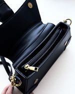 BOLSA AFIVELADA ALÇA DUPLA BUCKLE