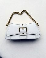 BOLSA AFIVELADA ALÇA DUPLA BUCKLE