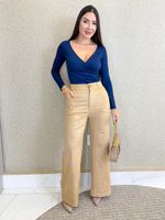 CALÇA PANTALONA DE SUEDE TARSILIA