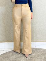 CALÇA PANTALONA DE SUEDE TARSILIA