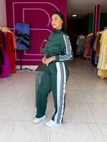  CONJUNTO MALHA ESTRUTURADA CALÇA E CASACO ADDIE