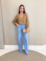 BLUSA MANGA LONGA VISCOSE SENDY