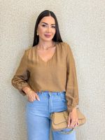 BLUSA MANGA LONGA VISCOSE SENDY
