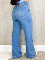 CALÇA WIDE LEG JEANS LIVRON