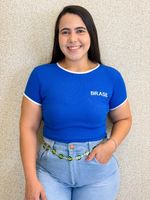 CROPPED CANELADO DO BRASIL CORE