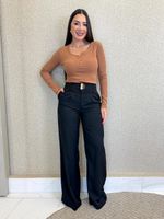 CALÇA PANTALONA ALFAIATARIA GABARDINE GAMBER