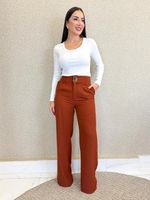 CALÇA PANTALONA ALFAIATARIA GABARDINE GAMBER