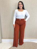 CALÇA PANTALONA ALFAIATARIA GABARDINE GAMBER