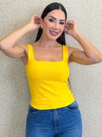 BLUSA POLIAMIDA GOLA QUADRADA MIRNA