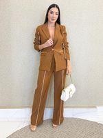 CONJUNTO CALÇA E BLAZER LORIS TWILL LENDER 
