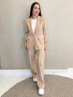 CONJUNTO CALÇA E BLAZER LORIS TWILL LENDER 