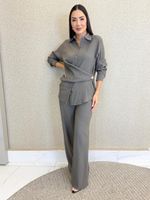 CONJUNTO CALÇA E CAMISA VISCOLINHO MIKANY