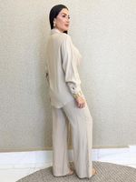 CONJUNTO CALÇA E CAMISA VISCOLINHO MIKANY