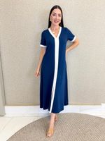 VESTIDO COM VIÉS MICHIGAN