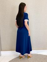 VESTIDO COM VIÉS MICHIGAN