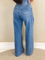 CALÇA JEANS WIDE LEG LUPY