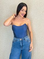 BODY TRILOBAL ESTILO CORSET COM BOJO SYNDRA