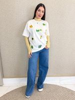 T-SHIRT BRASIL STICKERS 