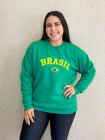 BLUSÃO MOLETOM HEXA BRASIL