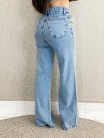 CALÇA JEANS WIDE LEG LAURETTE