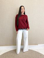 CALÇA WIDE LEG CABLE