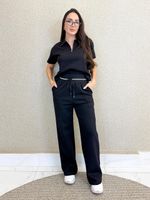CONJUNTO MOLETINHO CALÇA E BLUSA POLO HEMB