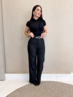 CALÇA ALFAIATARIA COM CINTO GURTEL