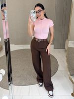 CALÇA ALFAIATARIA COM CINTO GURTEL