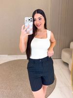BLUSA POLIAMIDA GOLA QUADRADA MILANY
