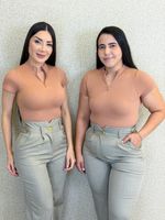 BLUSA MALHA LUPO DE ZÍPER MESH