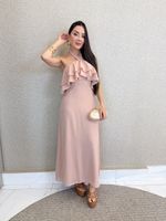 VESTIDO LONGUETE DE CHIFON VAILE
