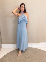 VESTIDO LONGUETE DE CHIFON VAILE