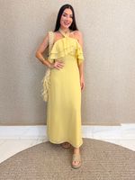 VESTIDO LONGUETE DE CHIFON VAILE