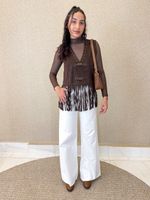 CALÇA WIDE LEG CABLE