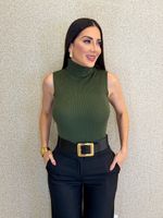 BLUSA GARRAFINHA TRICÔ IMPORTADO FLASHE