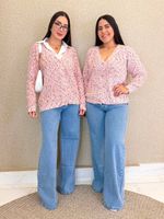 CALÇA JEANS WIDE LEG LAURETTE