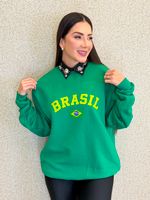 BLUSÃO MOLETOM HEXA BRASIL