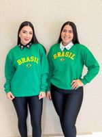BLUSÃO MOLETOM HEXA BRASIL