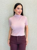 BLUSA DE TRICÔ GOLA ALTA ETHEREAL