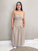 CONJUNTO SAIA LONGA E CROPPED NADIA