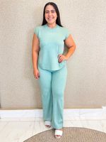 CONJUNTO BATA E CALÇA PANTALONA SALTON