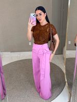 CALÇA  PANTALONA ALFAIATARIA GABARDINE BLIMITY