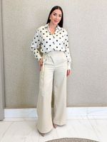 CALÇA  PANTALONA ALFAIATARIA GABARDINE BLIMITY
