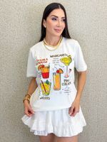 T-SHIRT 100% ALGODÃO ITALY