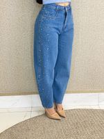 CALÇA BALLON JEANS ELFIN