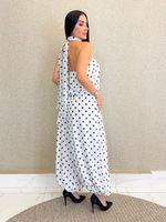 CONJUNTO CALÇA E BLUSA POÁ FRENTE ÚNICA BLAIN