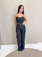 CONJUNTO JEANS COM BRILHO BRENER
