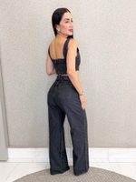 CONJUNTO JEANS COM BRILHO CYPHER